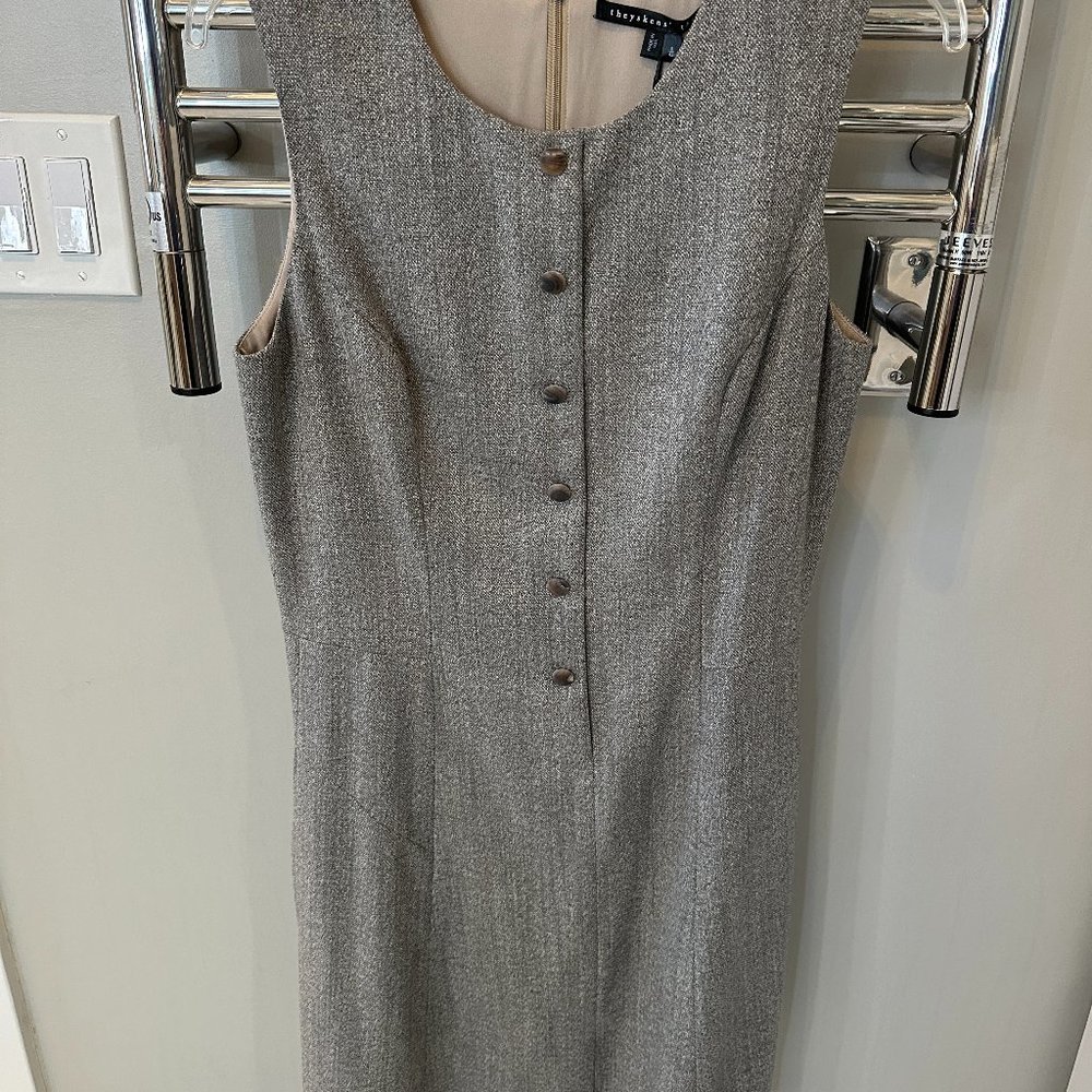 Theory grey dress size 8